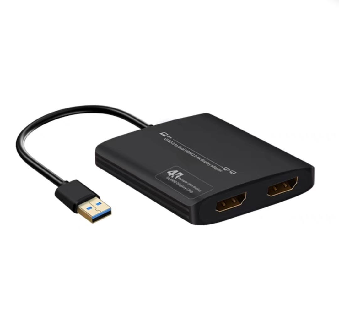 USB-с хоёр HDMI салаалагч